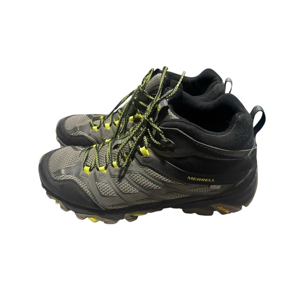 Merrell Moab FST Mid GTX Hiking Boots Outdoor Travel Brown Lace Up Gorpcore 11.5 - Picture 6 of 7
